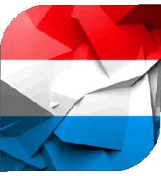 Fahnen Europa Luxemburg Platz 