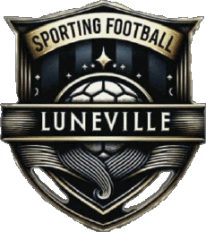 Sports FootBall Club France Logo Grand Est 54 - Meurthe-et-Moselle Sporting Football Lunéville 