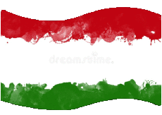 Flags Europe Hungary Rectangle 