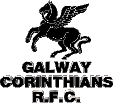 Sports Rugby Club Logo Irlande Galway Corinthians RFC 