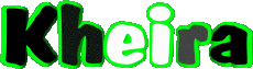 Nome FEMMINILE - Maghreb Musulmano K Kheira 