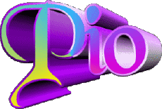 Vorname MANN - Italien P Pio 