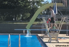 Humor -  Fun Sport Tauchen Stürze - Fail 