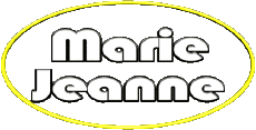 First Names FEMININE - France M Composed Marie Jeanne 