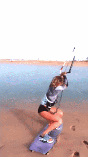 Humour - Fun Sports Kite Surf Gamelle Fail 