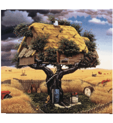 Humour - Fun Artiste  Peintre Jacek Yerka 