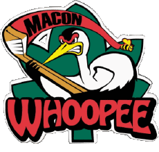 Deportes Hockey - Clubs U.S.A - CHL Central Hockey League Macon Whoopee 