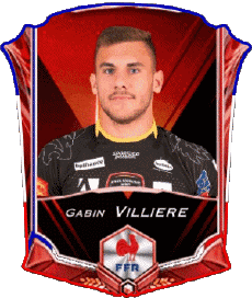 Sportivo Rugby - Giocatori Francia Squadra 2022 Gabin Villiere 