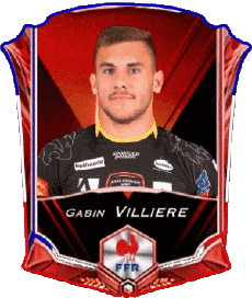 Sports Rugby - Joueurs France Gabin Villiere 