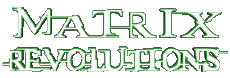 Multimedia Películas Internacional Matrix 03 Revolutions Logotipo Francés 