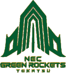 Deportes Rugby - Clubes - Logotipo Japón NEC Green Rockets Tokatsu 