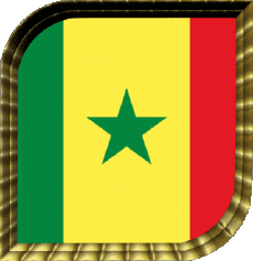 Fahnen Afrika Senegal Plaza 