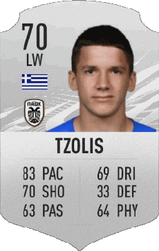 Multi Média Jeux Vidéo F I F A - Joueurs Cartes Grèce Christos Tzolis 