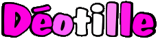 Nombre FEMENINO - Francia D Déotille 