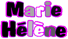 First Names FEMININE - France M Composed Marie Hélène 