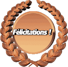 Messages Français Félicitations 12 