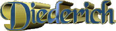 Prénoms MASCULIN - Allemagne D Diederich 