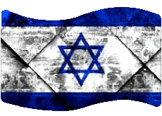 Drapeaux Asie Israël Rectangle 