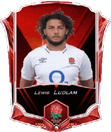 Sport Rugby - Spieler England Lewis Ludlam 