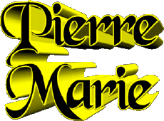 Vorname MANN - Frankreich P Pierre Marie 