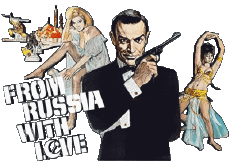 Multi Média Cinéma International James Bond 007 Bons Baisers de Russie Logo Anglais 