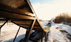 Humor -  Fun Transport Snow Motorcycle Fun - Win 