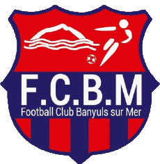 Sports FootBall Club France Logo Occitanie 66 - Pyrénées-Orientales FC Banyuls sur Mer 