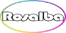 Prénoms FEMININ - Italie R Rosalba 