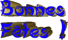 Mensajes Francés Bonnes Fêtes (Noël) Serie 04 