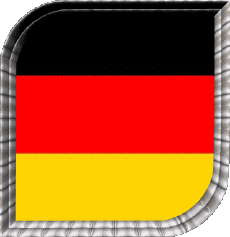 Bandiere Europa Germania Quadrato 