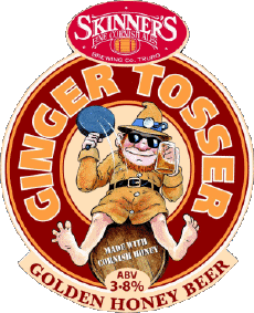 Ginger tosser-Boissons Bières Royaume Uni Skinner's Ginger tosser