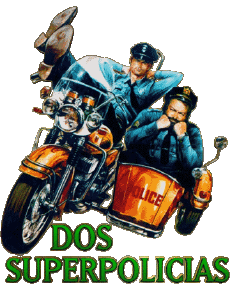 Multi Média Cinéma International Deux Supers-Flics Logo Espagnol 