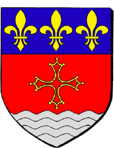 Banderas Francia Departamentos - Ciudades 81 LISLE SUR TARN 