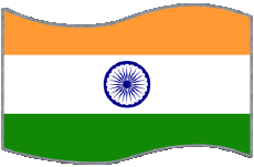 Bandiere Asia India Rettangolo 
