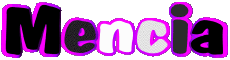 Prénoms FEMININ - Espagne M Mencia 