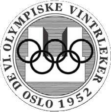 1952-Sport Olympische Spiele Geschichte Logo 
