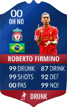 Multi Média Jeux Vidéo F I F A - Joueurs Cartes Brésil Roberto Firmino 
