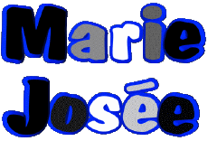 Nombre FEMENINO - Francia M Compuesto Marie Josée 