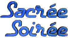 Multimedia Emissionen TV-Show Jean Pierre Foucault Sacrée Soirée 