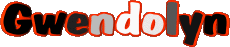 Prénoms FEMININ - UK - USA G Gwendolyn 