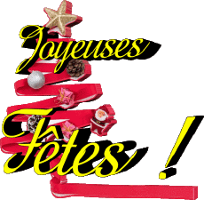 Messages French Joyeuses Fêtes (Noël) Serie 01 