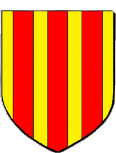 Blasone-Bandiere Francia Dipartimenti - Città 33 LANGON Blasone