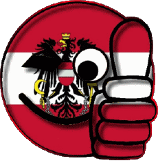 Bandiere Europa Austria Faccina - OK 