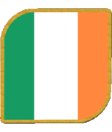 Drapeaux Europe Irlande Carré 