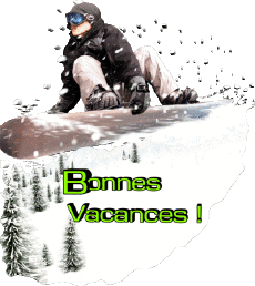 Messages French Bonnes Vacances Hiver Serie 07 