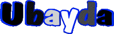 First Names MASCULINE - Maghreb Muslim U Ubayda 