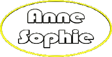 First Names FEMININE - France A Composed Anne Sophie 