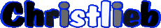 Prénoms MASCULIN - Allemagne C Christlieb 
