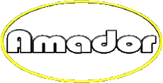 First Names MASCULINE - Spain A Amador 