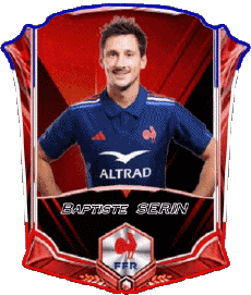 Sport Rugby - Spieler Frankreich Team 2025 Baptiste SERIN 